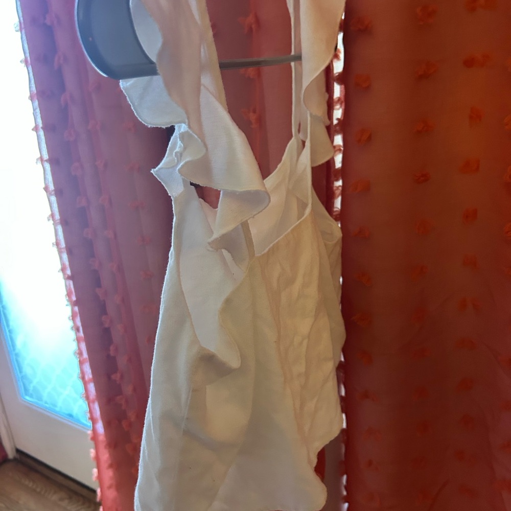 ROLLA'S White Ruffle Tank Top - Picture 4 of 4